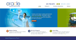 Desktop Screenshot of oraclebattery.com